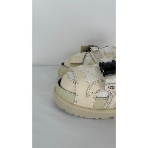 UGG X Feng Chen Wang Tasman Cream Mens 7 Womens 8 New Slipper Leather Suede - Picture 7 of 15